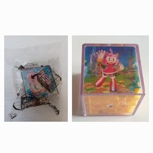 $4 Add-on New Amy Rose Puzzle Maze Box - Burger King 2023, Sonic, Toy#2 (Sealed)